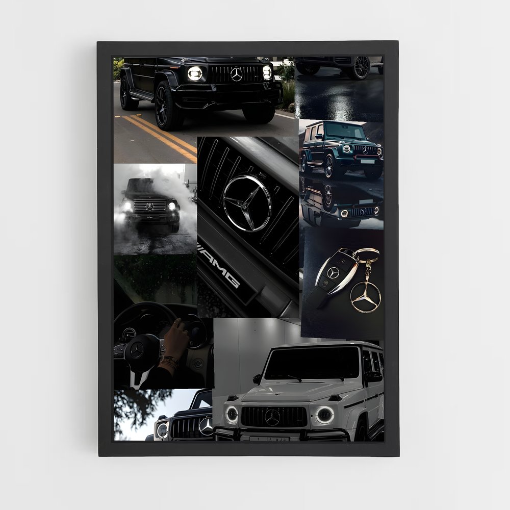 Poster G Wagon Assembly – affiche Mercedes (vue 2)